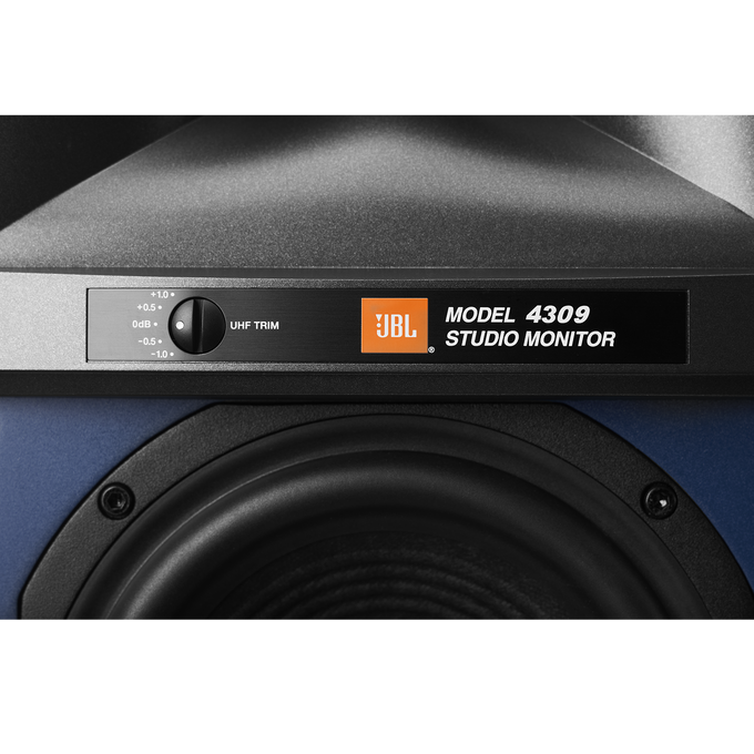 JBL 4309 - Black - 6.5-inch (165mm) 2-way Bookshelf Loudspeaker - Detailshot 5 image number null